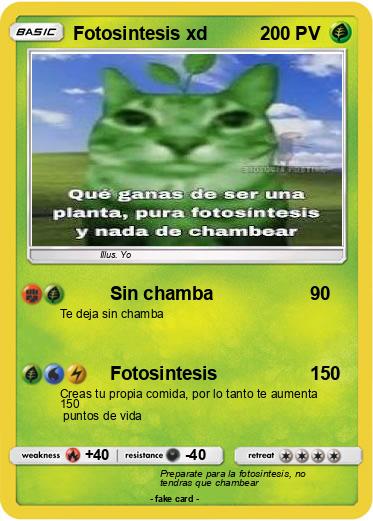 Pokemon Fotosintesis xd