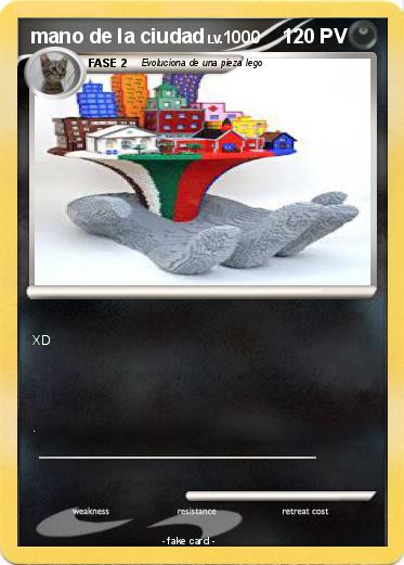 Pokemon mano de la ciudad