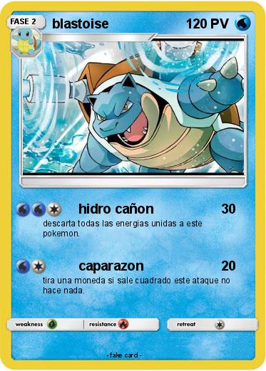 Pokemon blastoise
