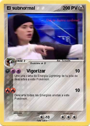 Pokemon El subnormal