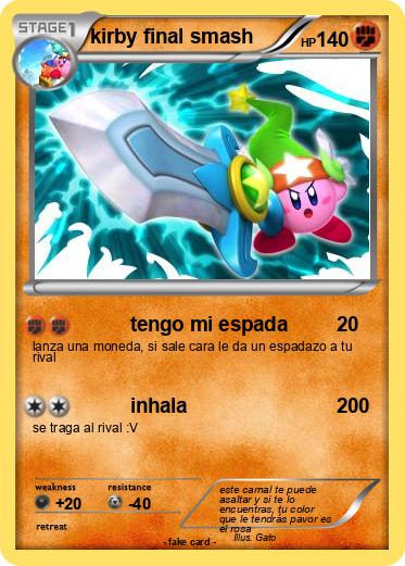 Pokemon kirby final smash
