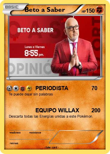 Pokemon Beto a Saber