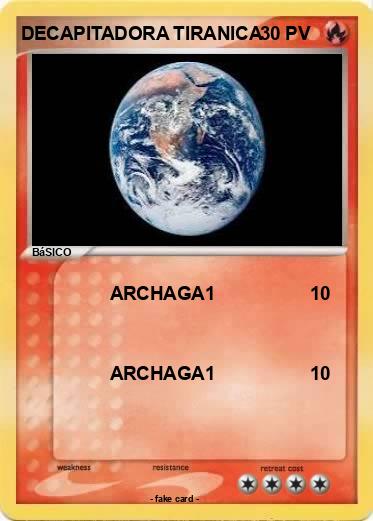 Pokemon DECAPITADORA TIRANICA