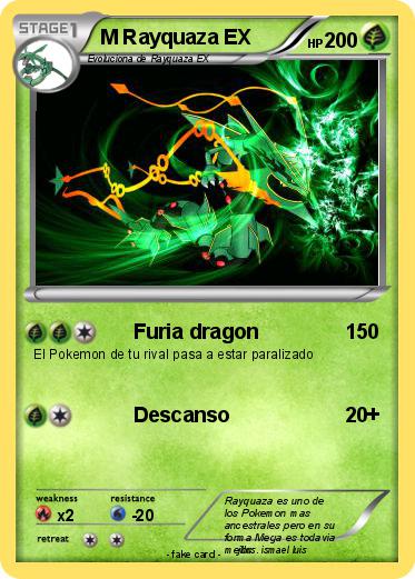 Pokemon M Rayquaza EX