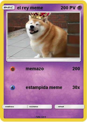 Pokemon el rey meme
