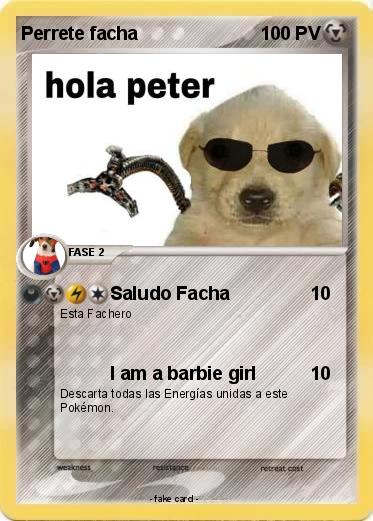 Pokemon Perrete facha