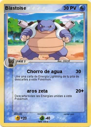 Pokemon Blastoise