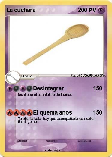 Pokemon La cuchara