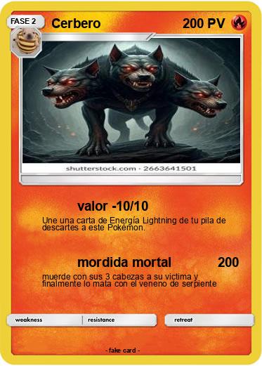 Pokemon Cerbero