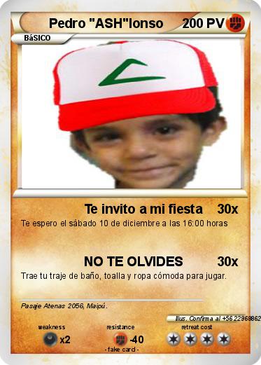 Pokemon Pedro "ASH"lonso