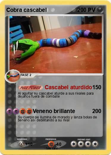 Pokemon Cobra cascabel