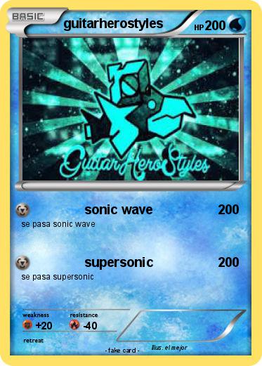 Pokemon guitarherostyles