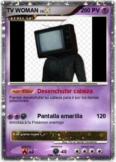 Pokemon TV WOMAN