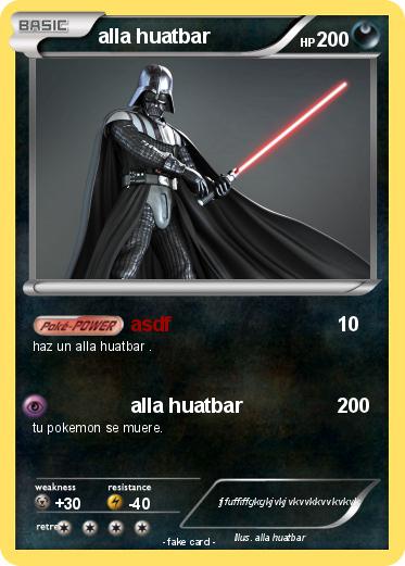 Pokemon alla huatbar