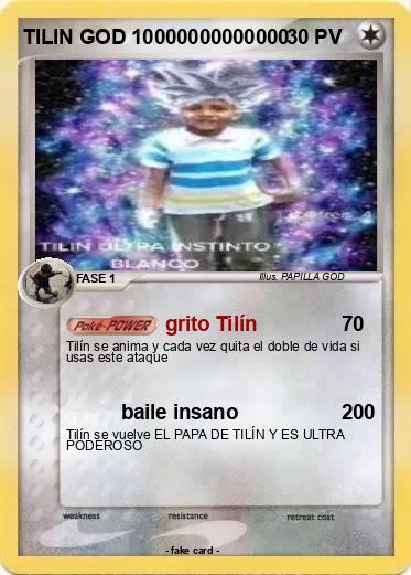 Pokemon TILIN GOD 10000000000000