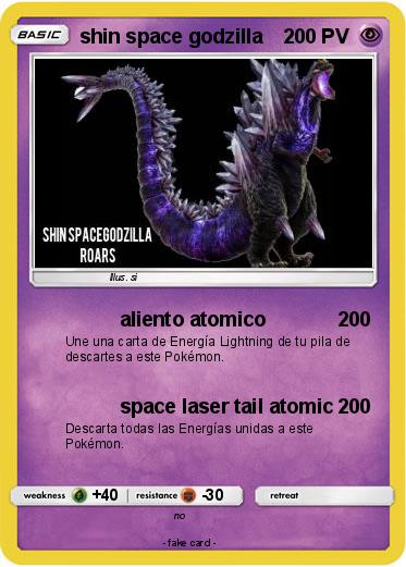 Pokemon shin space godzilla