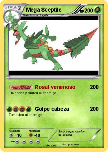 Pokemon Mega Sceptile