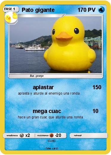 Pokemon Pato gigante