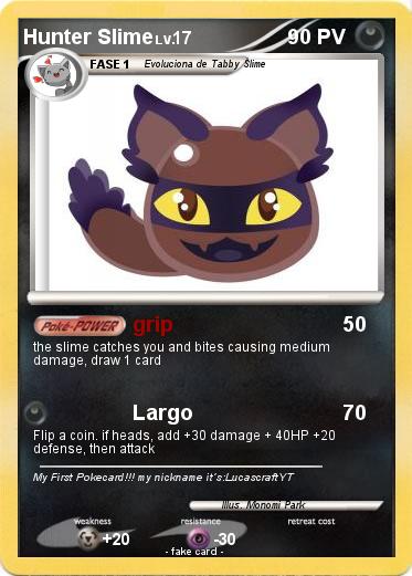 Pokemon Hunter Slime
