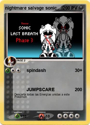 Pokemon nightmare salvage sonic