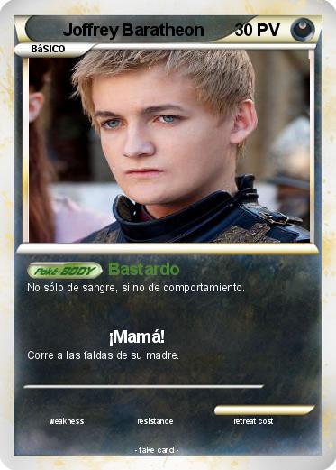 Pokemon Joffrey Baratheon