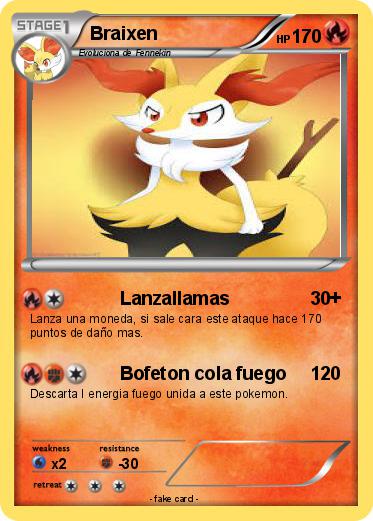 Pokemon Braixen