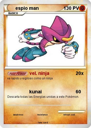 Pokemon espio man