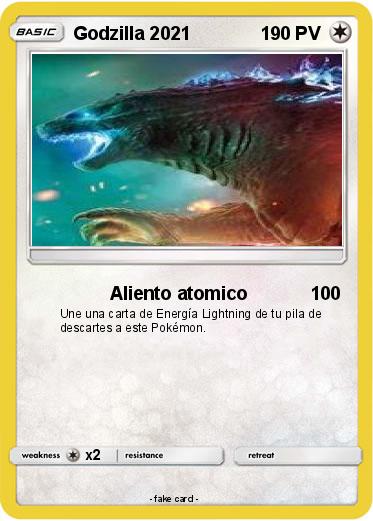 Pokemon Godzilla 2021