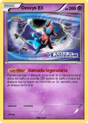 Pokemon Deoxys EX