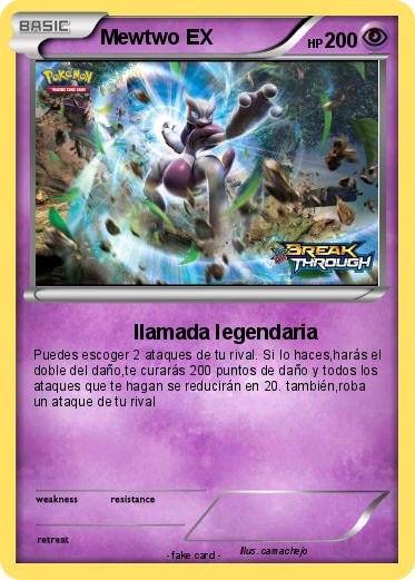 Pokemon Mewtwo EX