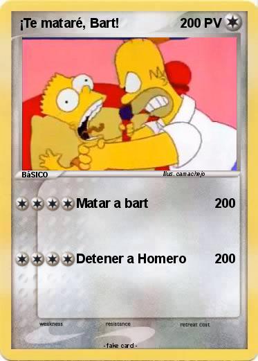 Pokemon ¡Te mataré, Bart!