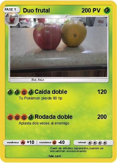 Pokemon Duo frutal