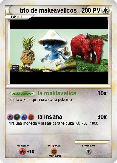 Pokemon trio de makeavelicos