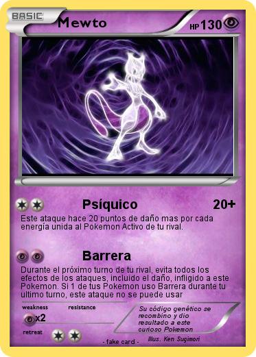 Pokemon Mewto