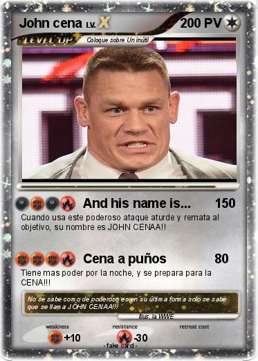 Pokemon John cena