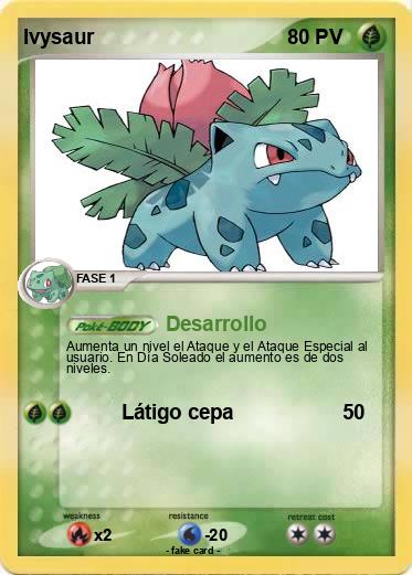Pokemon Ivysaur