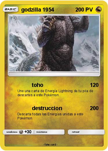 Pokemon godzilla 1954