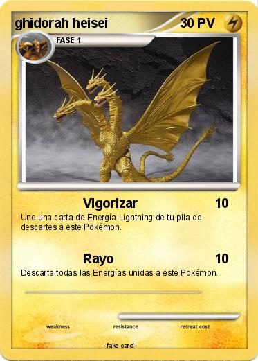 Pokemon ghidorah heisei