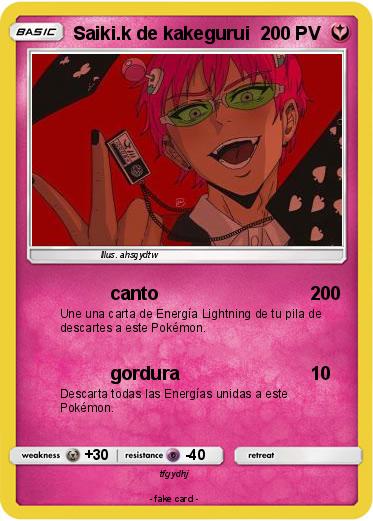 Pokemon Saiki.k de kakegurui