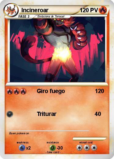Pokemon Incineroar