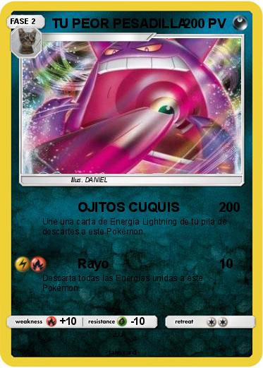 Pokemon TU PEOR PESADILLA