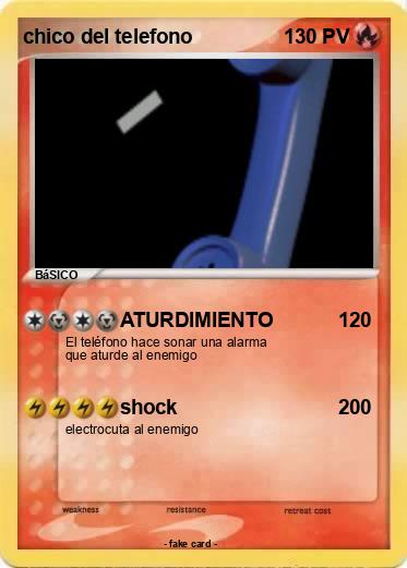 Pokemon chico del telefono