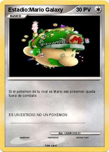 Pokemon Estadio:Mario Galaxy