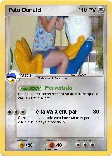 Pokemon Pato Donald