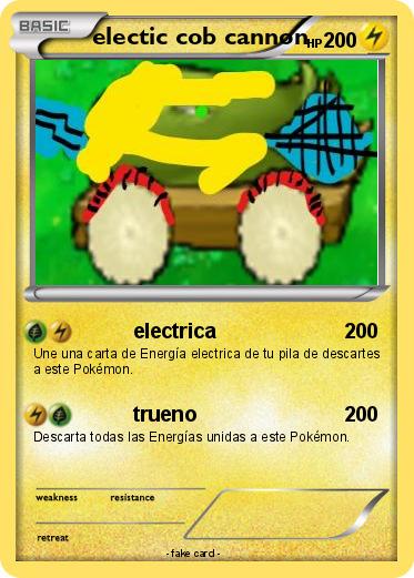 Pokemon electic cob cannon