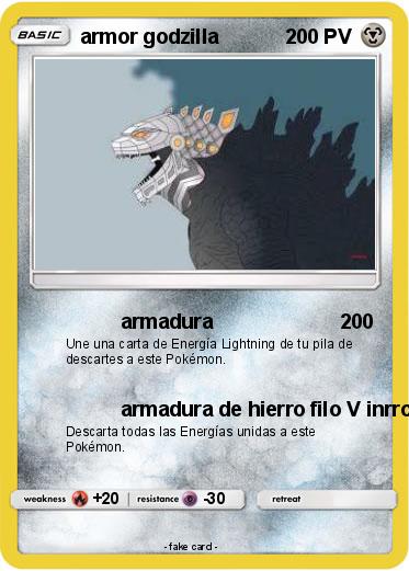 Pokemon armor godzilla