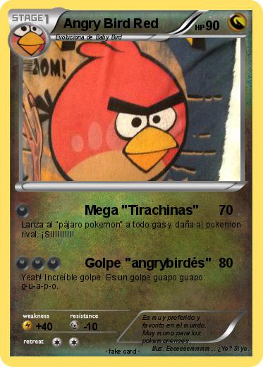 Pokemon Angry Bird Red