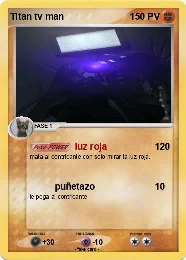 Pokemon Titan tv man