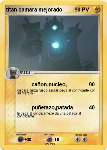 Pokemon titan camara mejorado
