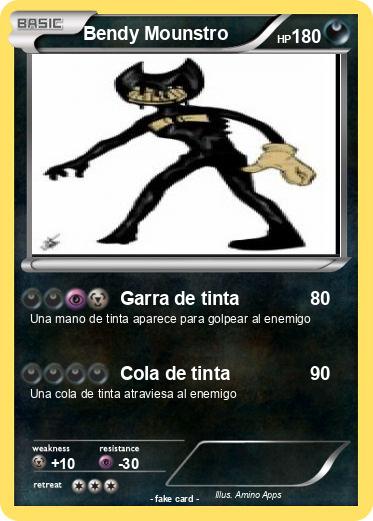 Pokemon Bendy Mounstro